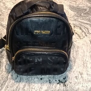 Steve Madden Black Backpack